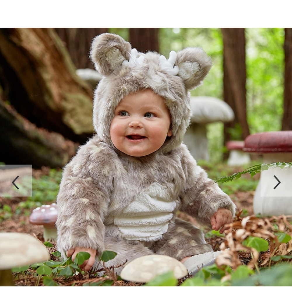 Pottery barn woodland baby deer costume